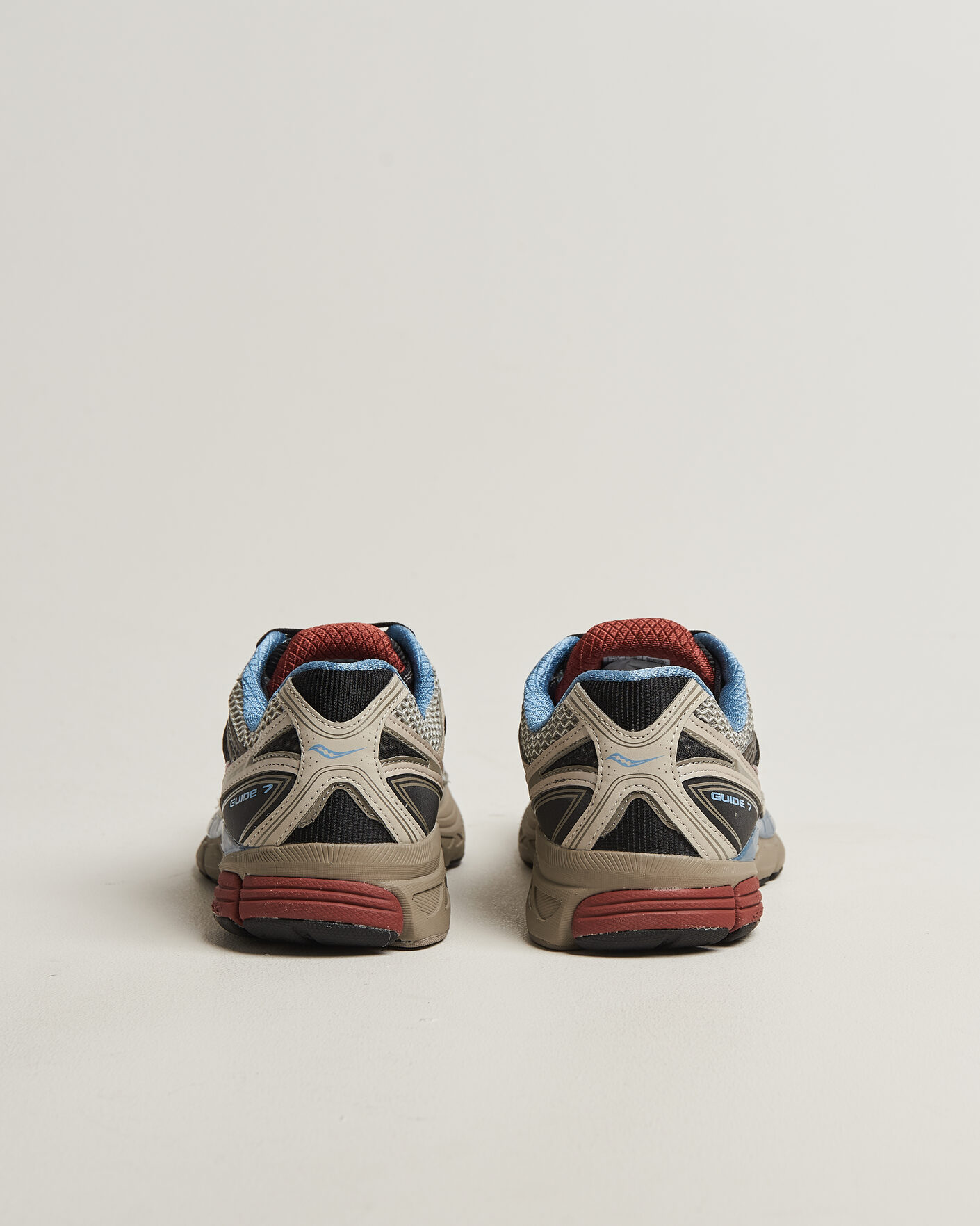 Hombres | Zapatillas | Saucony | Guide 7 Running Sneaker Taupe/Black