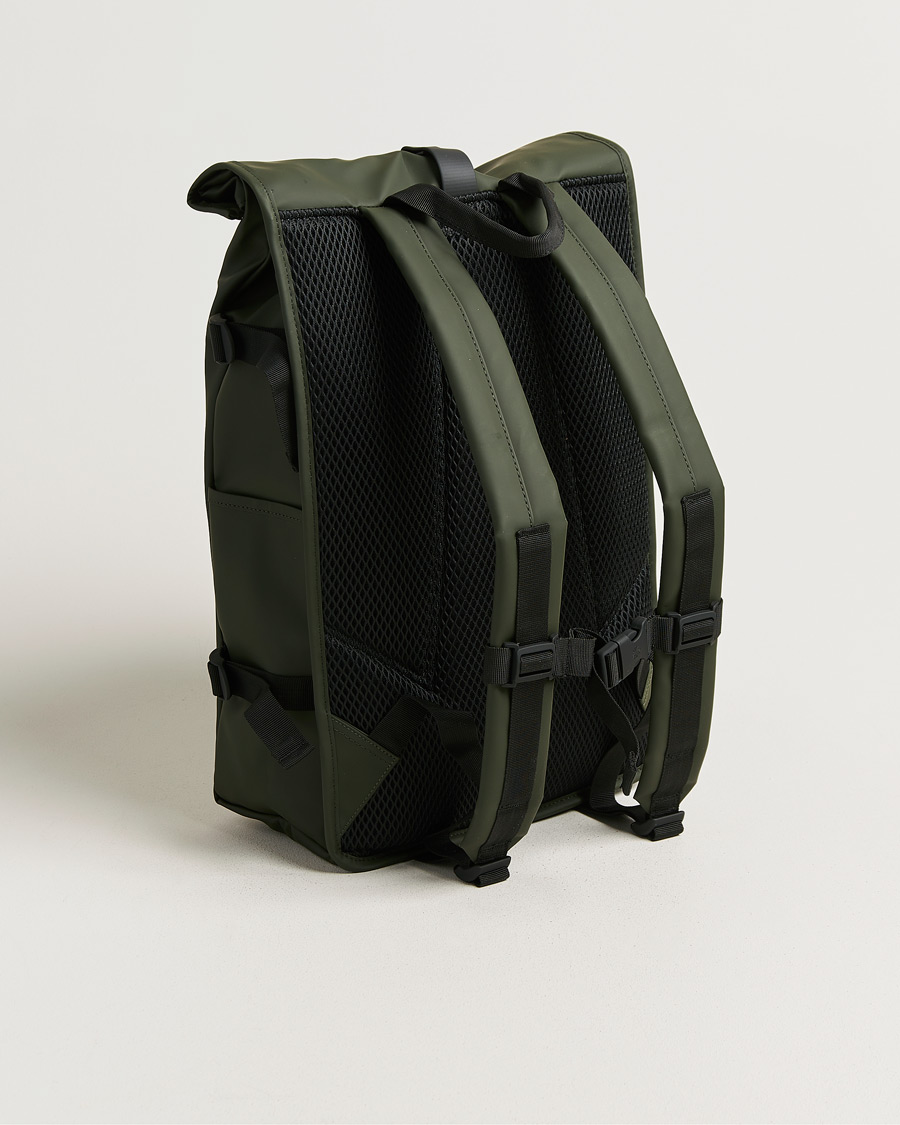 Hombres | Bolsos | RAINS | Rolltop Large Rucksack Green