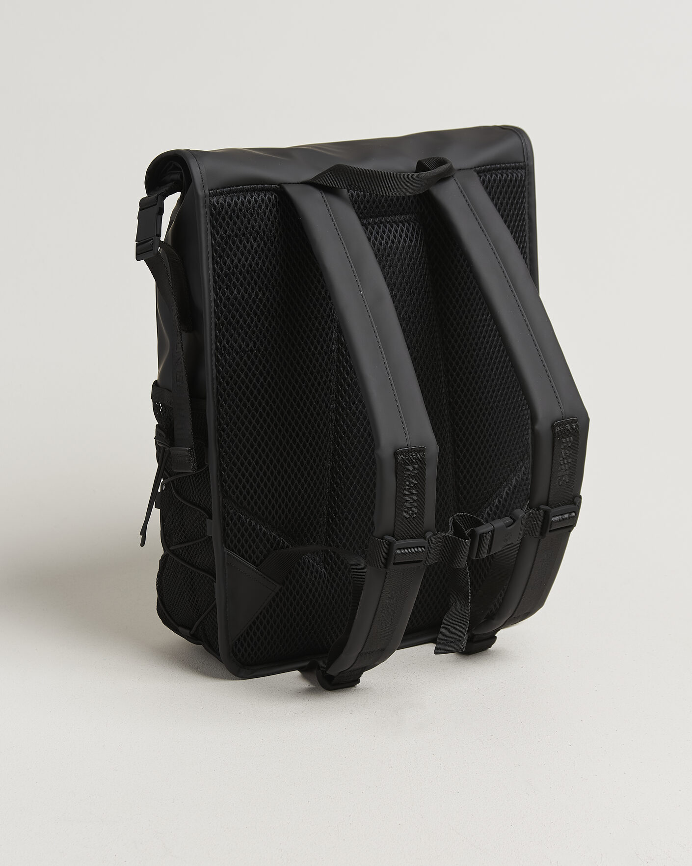 Hombres | Bolsos | RAINS | Trail Mountaineer Rolltop Backpack Black
