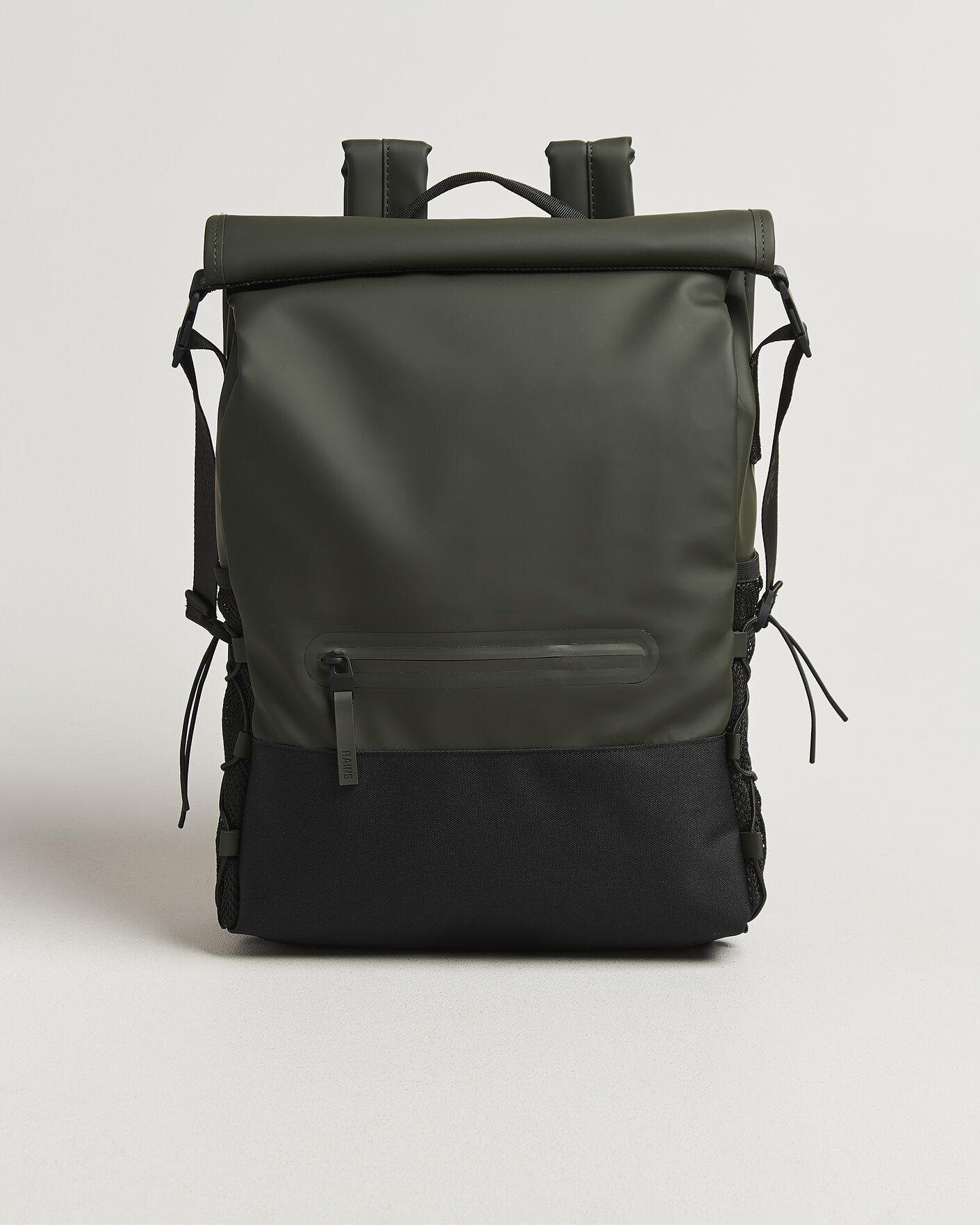 Hombres | Bolsos | RAINS | Trail Mountaineer Rolltop Backpack Green