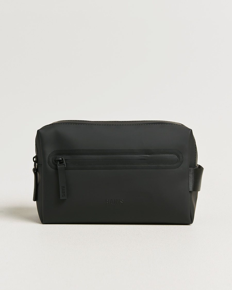 Hombres | Bolsos | RAINS | Double Zip Washbag Black