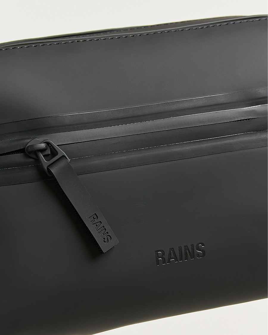 Hombres | Bolsos | RAINS | Double Zip Washbag Black