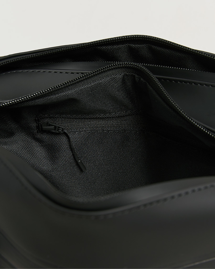 Hombres | Bolsos | RAINS | Double Zip Washbag Black
