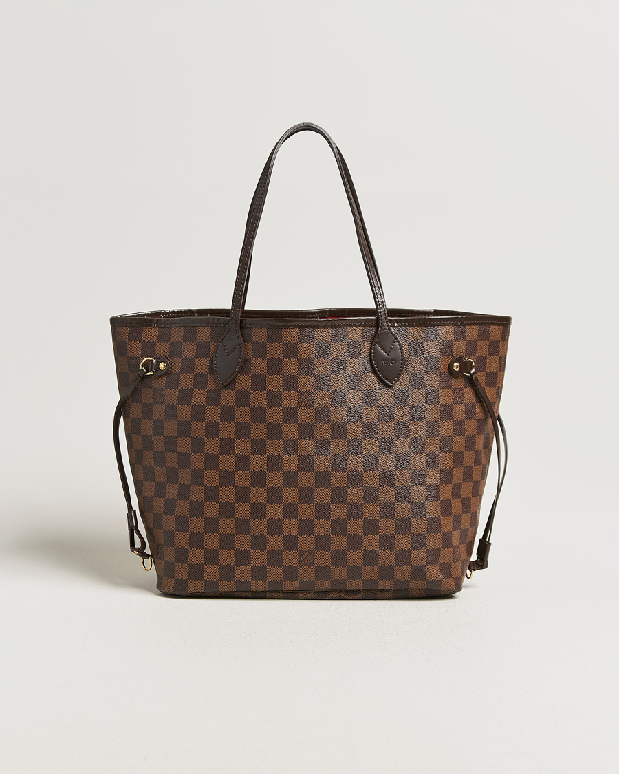 Hombres | Pre-Owned & Vintage Bags | Louis Vuitton Pre-Owned | Neverfull MM Damier Ebene