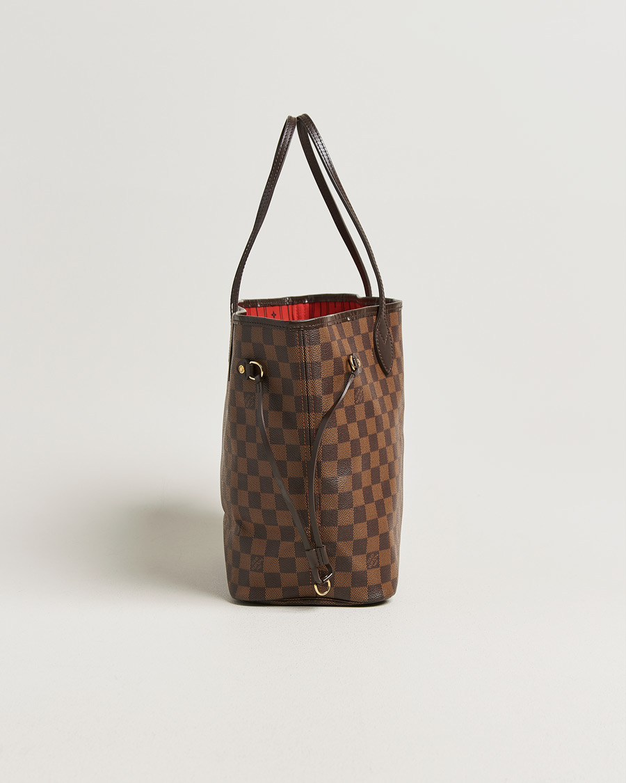 Hombres | Pre-Owned & Vintage Bags | Louis Vuitton Pre-Owned | Neverfull MM Damier Ebene