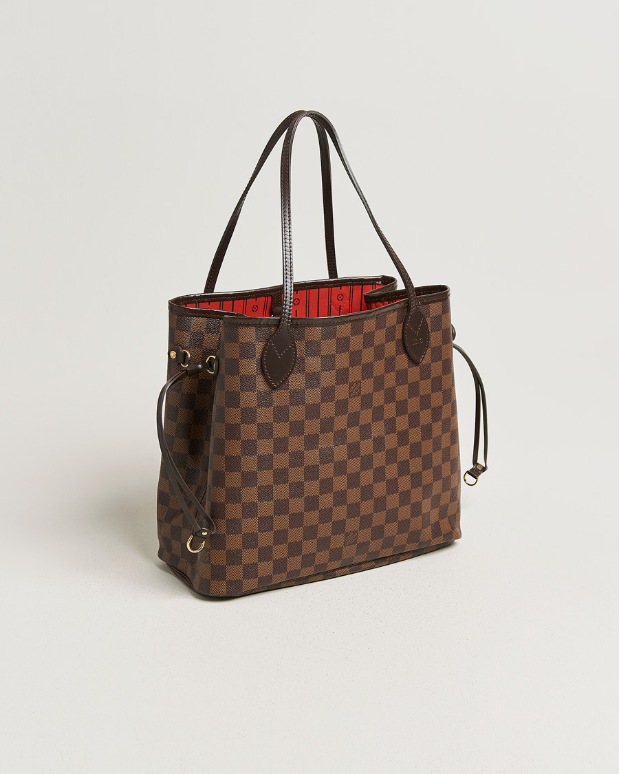 Hombres | Pre-Owned & Vintage Bags | Louis Vuitton Pre-Owned | Neverfull MM Damier Ebene