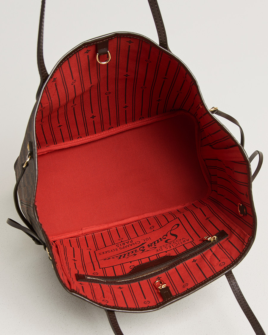 Hombres | Pre-Owned & Vintage Bags | Louis Vuitton Pre-Owned | Neverfull MM Damier Ebene