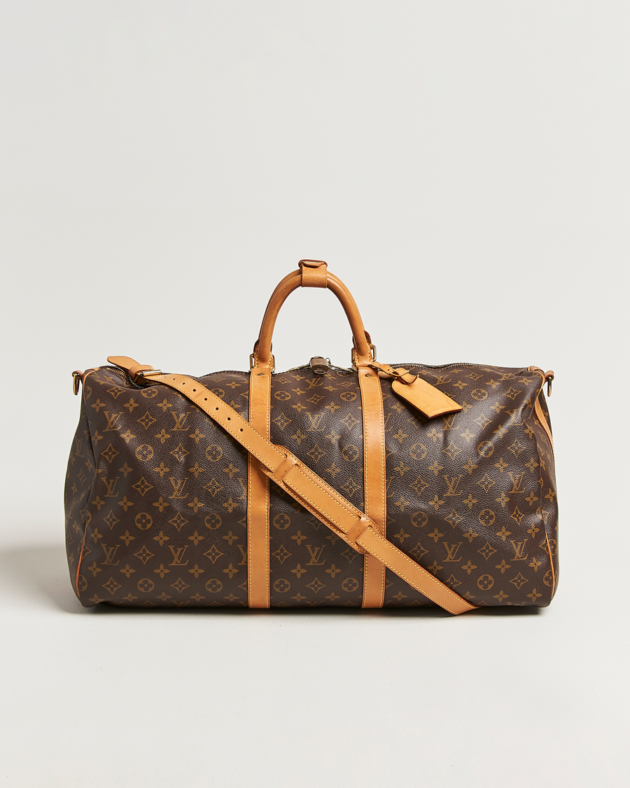 Hombres | Pre-Owned & Vintage Bags | Louis Vuitton Pre-Owned | Keepall Bandouliére 55 Monogram