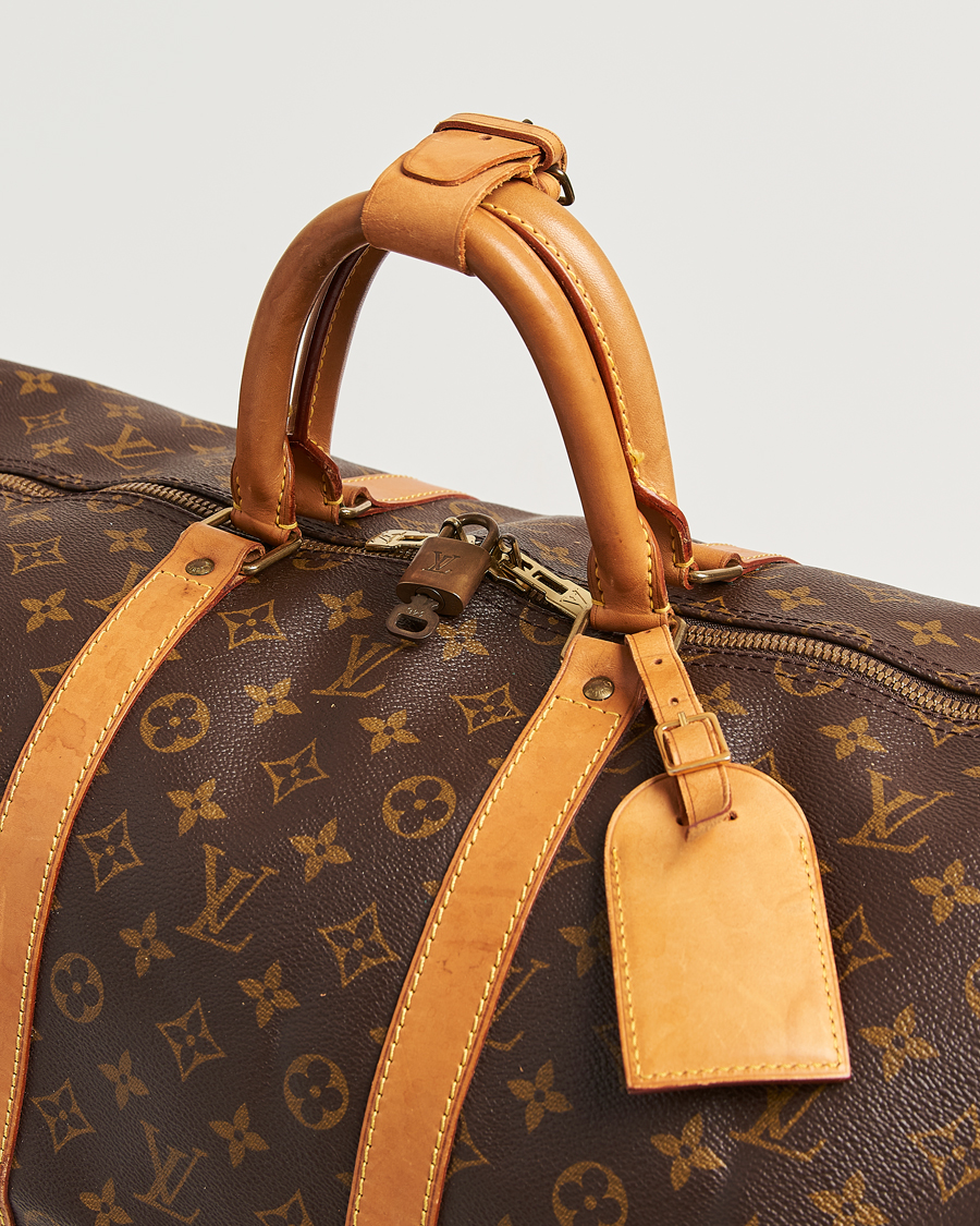 Hombres | Pre-Owned & Vintage Bags | Louis Vuitton Pre-Owned | Keepall Bandouliére 55 Monogram