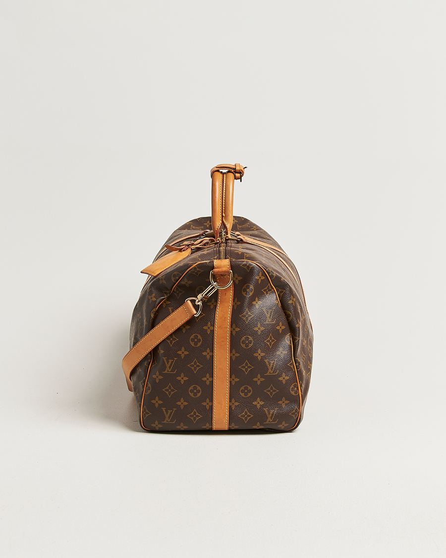 Hombres | Pre-Owned & Vintage Bags | Louis Vuitton Pre-Owned | Keepall Bandouliére 55 Monogram