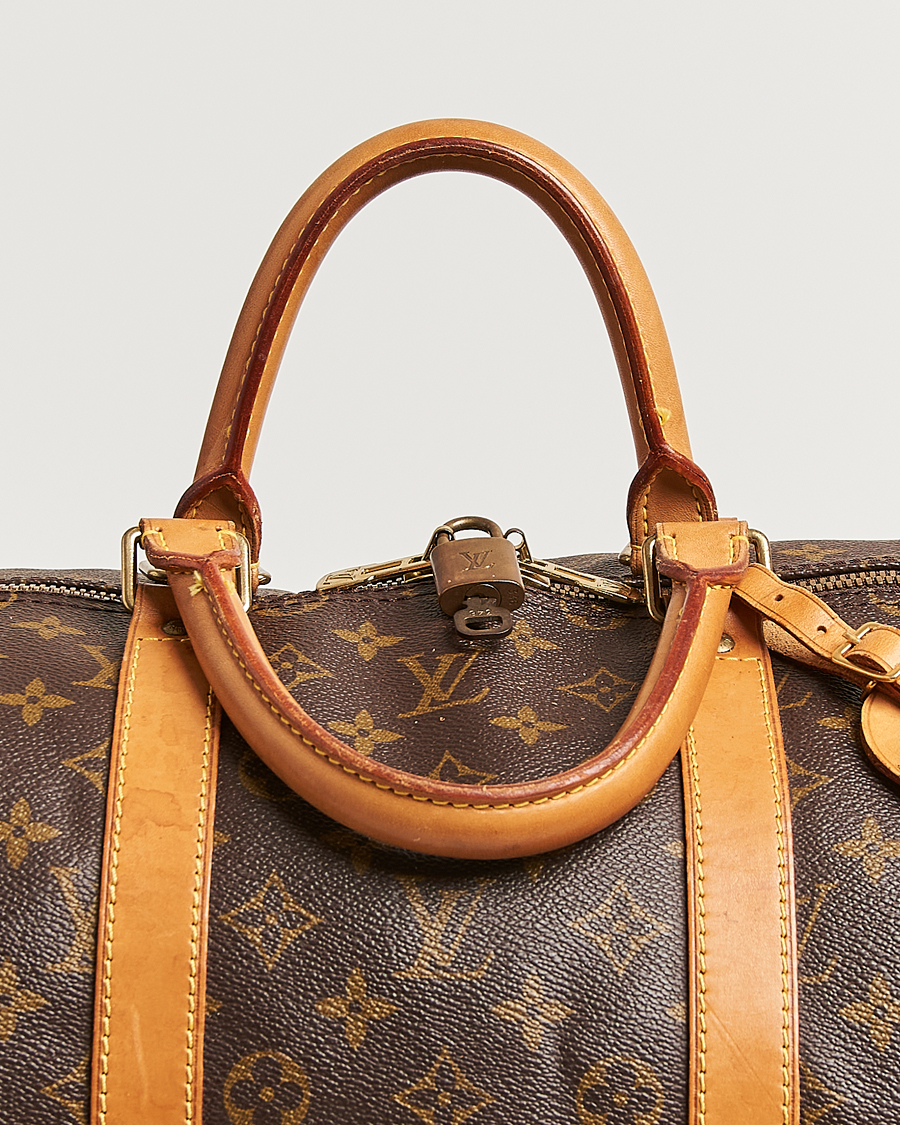 Hombres | Pre-Owned & Vintage Bags | Louis Vuitton Pre-Owned | Keepall Bandouliére 55 Monogram