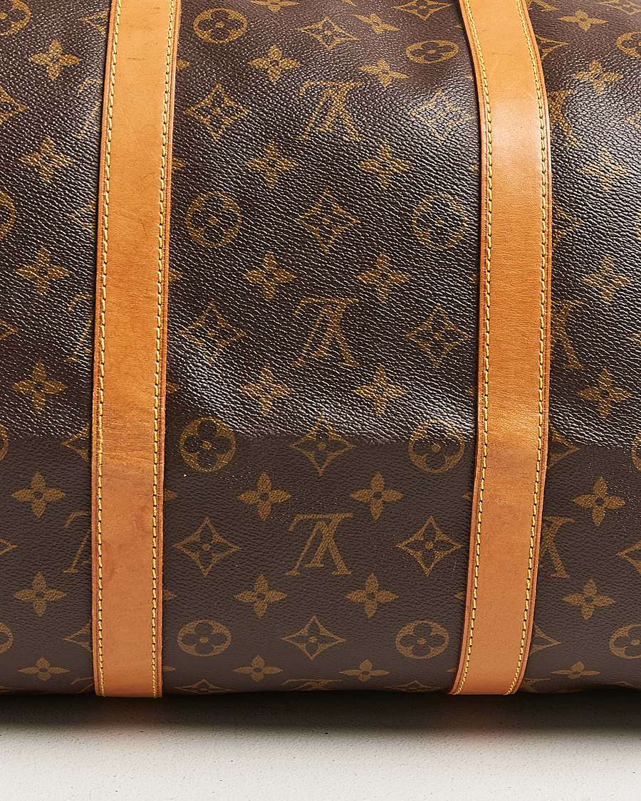 Hombres | Pre-Owned & Vintage Bags | Louis Vuitton Pre-Owned | Keepall Bandouliére 55 Monogram