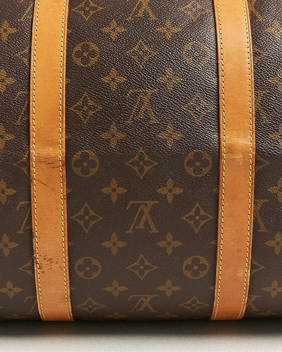 Hombres | Pre-Owned & Vintage Bags | Louis Vuitton Pre-Owned | Keepall Bandouliére 55 Monogram