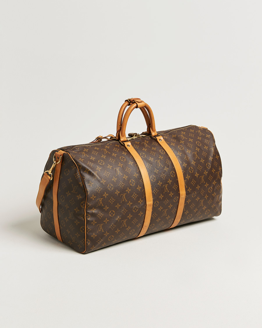 Hombres | Pre-Owned & Vintage Bags | Louis Vuitton Pre-Owned | Keepall Bandouliére 55 Monogram