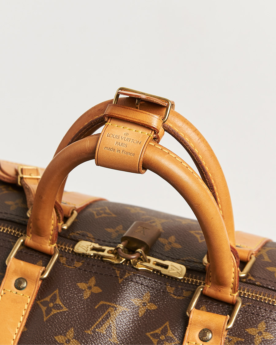 Hombres | Pre-Owned & Vintage Bags | Louis Vuitton Pre-Owned | Keepall Bandouliére 55 Monogram