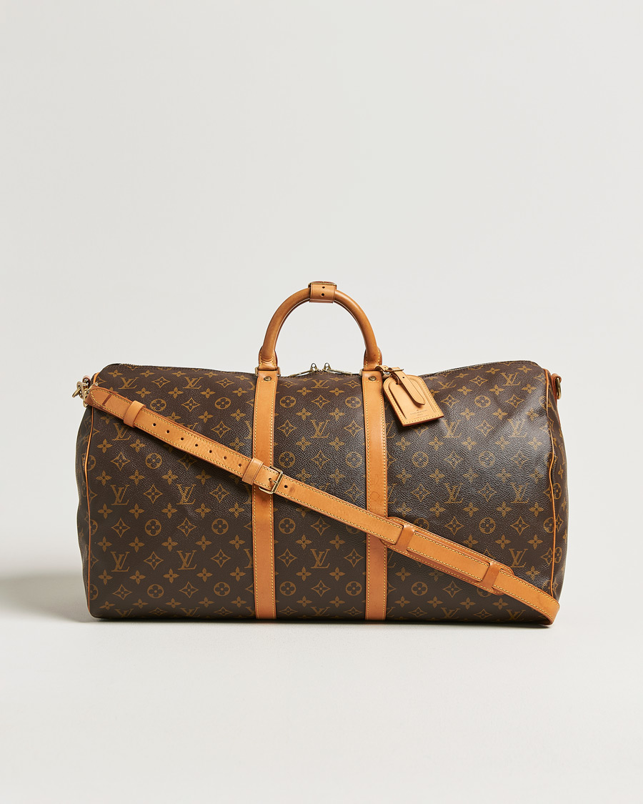 Hombres | Pre-Owned & Vintage Bags | Louis Vuitton Pre-Owned | Keepall Bandouliére 55 Monogram