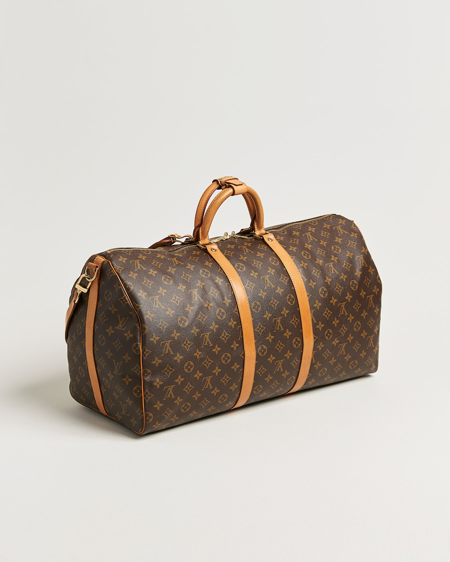 Hombres | Pre-Owned & Vintage Bags | Louis Vuitton Pre-Owned | Keepall Bandouliére 55 Monogram