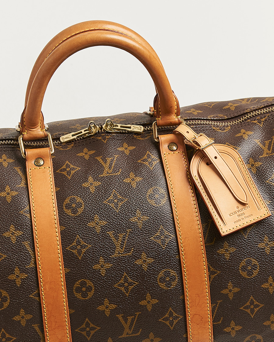 Hombres | Pre-Owned & Vintage Bags | Louis Vuitton Pre-Owned | Keepall Bandouliére 55 Monogram
