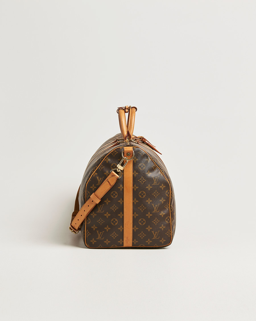 Hombres | Pre-Owned & Vintage Bags | Louis Vuitton Pre-Owned | Keepall Bandouliére 55 Monogram