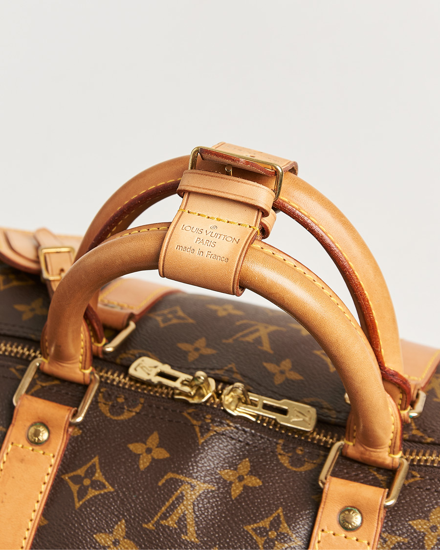 Hombres | Pre-Owned & Vintage Bags | Louis Vuitton Pre-Owned | Keepall Bandouliére 55 Monogram