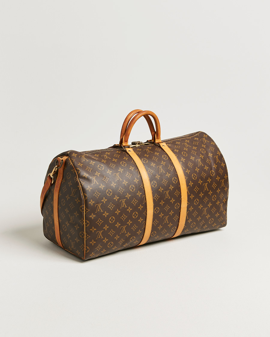Hombres | Pre-Owned & Vintage Bags | Louis Vuitton Pre-Owned | Keepall Bandouliére 55 Monogram