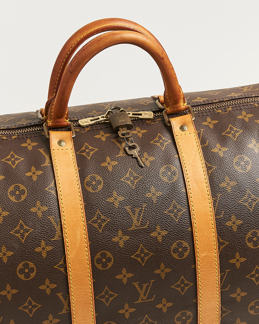 Hombres | Pre-Owned & Vintage Bags | Louis Vuitton Pre-Owned | Keepall Bandouliére 55 Monogram