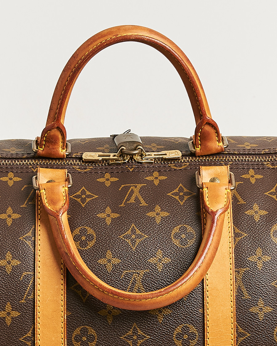Hombres | Pre-Owned & Vintage Bags | Louis Vuitton Pre-Owned | Keepall Bandouliére 55 Monogram