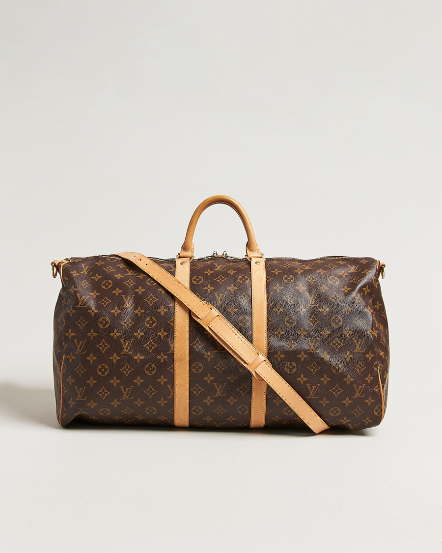 Hombres | Pre-Owned & Vintage Bags | Louis Vuitton Pre-Owned | Keepall Bandouliére 55 Monogram