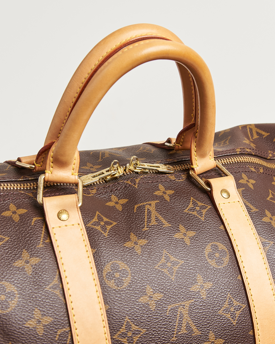 Hombres | Pre-Owned & Vintage Bags | Louis Vuitton Pre-Owned | Keepall Bandouliére 55 Monogram