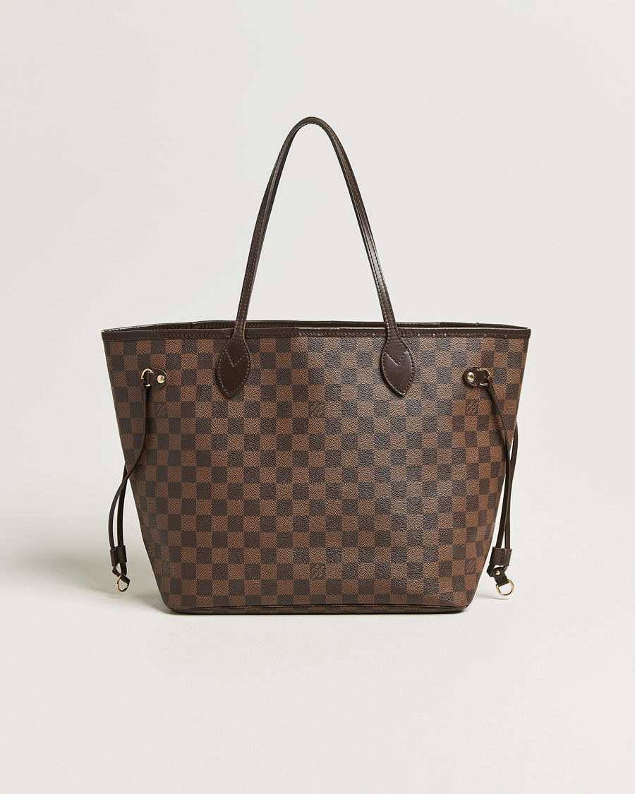 Hombres | Pre-Owned & Vintage Bags | Louis Vuitton Pre-Owned | Neverfull MM Damier Ebene