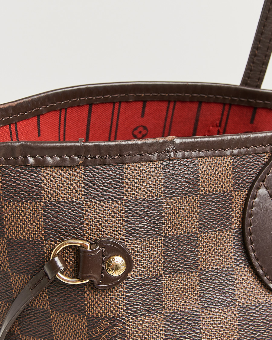 Hombres | Pre-Owned & Vintage Bags | Louis Vuitton Pre-Owned | Neverfull MM Damier Ebene