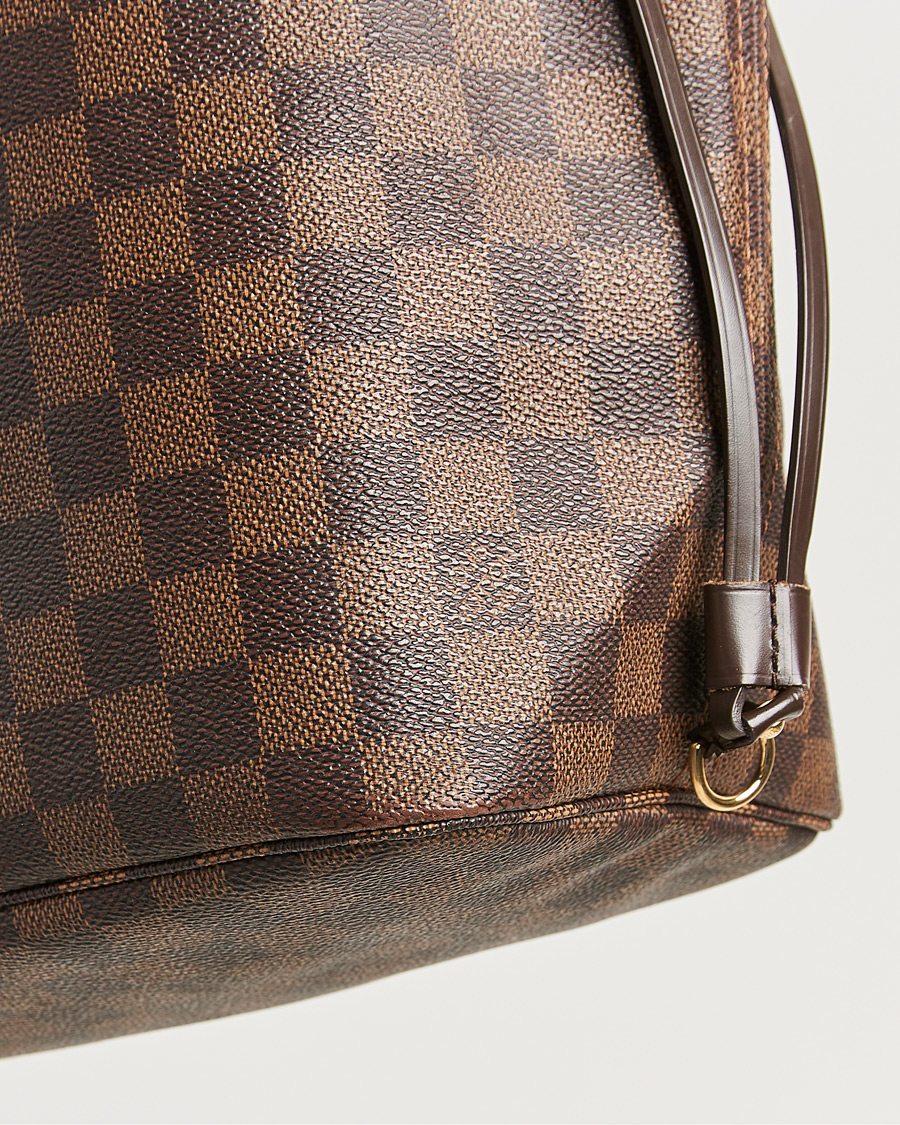 Hombres | Pre-Owned & Vintage Bags | Louis Vuitton Pre-Owned | Neverfull MM Damier Ebene