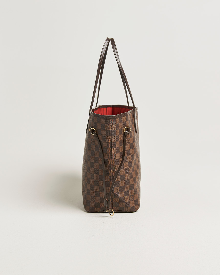 Hombres | Pre-Owned & Vintage Bags | Louis Vuitton Pre-Owned | Neverfull MM Damier Ebene