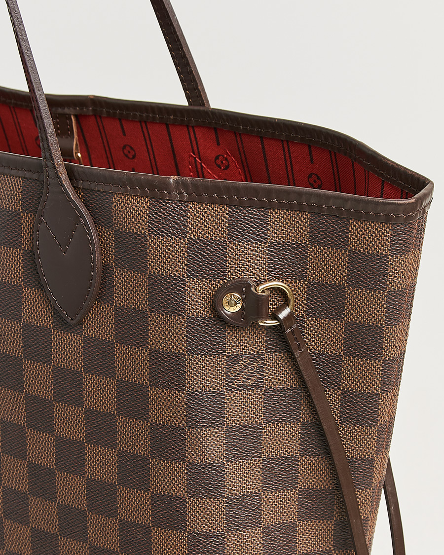Hombres | Pre-Owned & Vintage Bags | Louis Vuitton Pre-Owned | Neverfull MM Damier Ebene