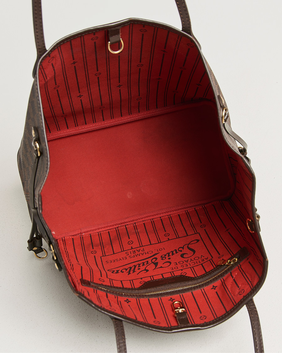 Hombres | Pre-Owned & Vintage Bags | Louis Vuitton Pre-Owned | Neverfull MM Damier Ebene