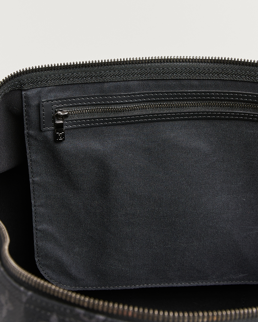 Hombres | Louis Vuitton Pre-Owned Keepall Bandouliére 55 Monogram Eclipse | Louis Vuitton Pre-Owned | Keepall Bandouliére 55 Monogram Eclipse