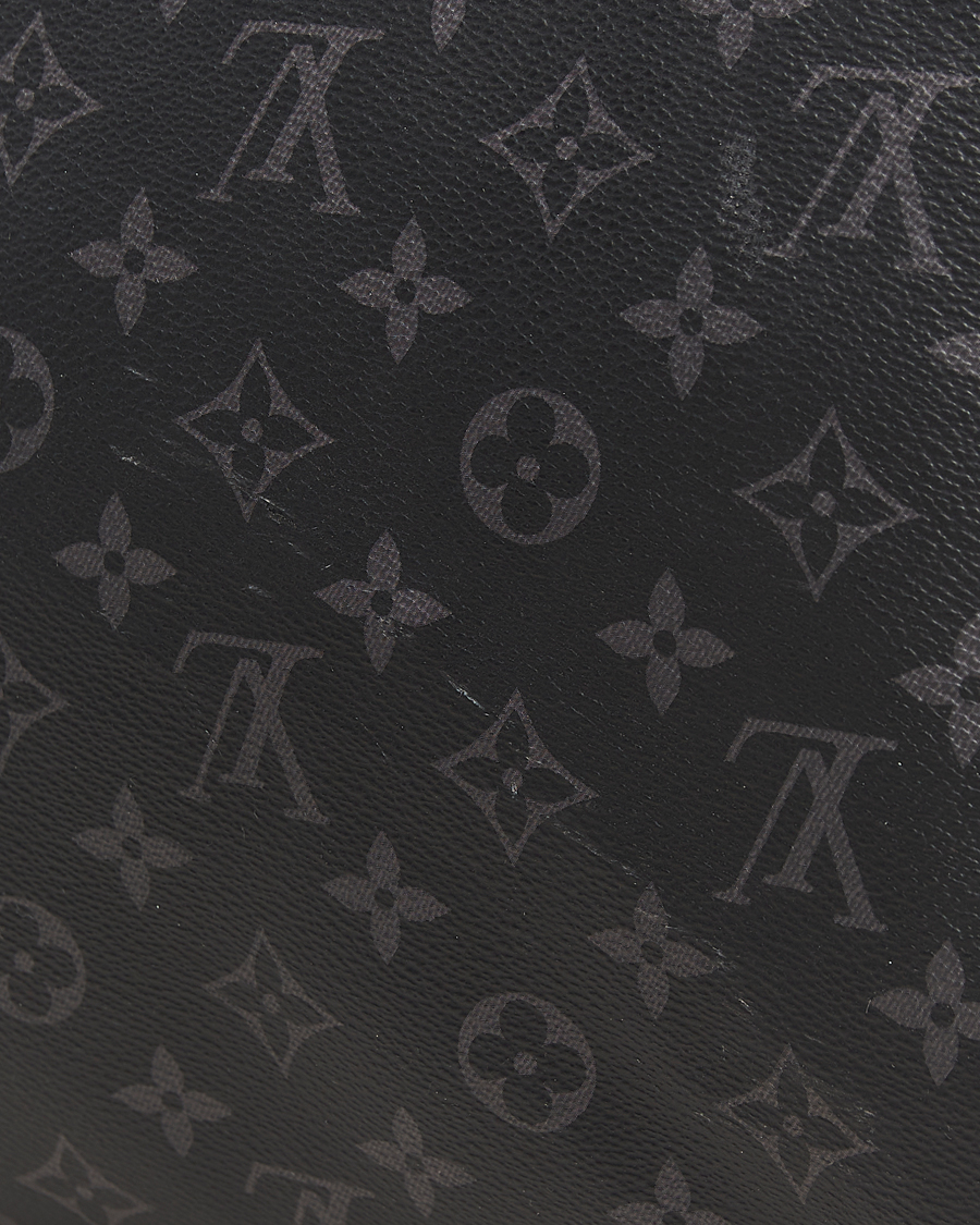Hombres | Louis Vuitton Pre-Owned Keepall Bandouliére 55 Monogram Eclipse | Louis Vuitton Pre-Owned | Keepall Bandouliére 55 Monogram Eclipse