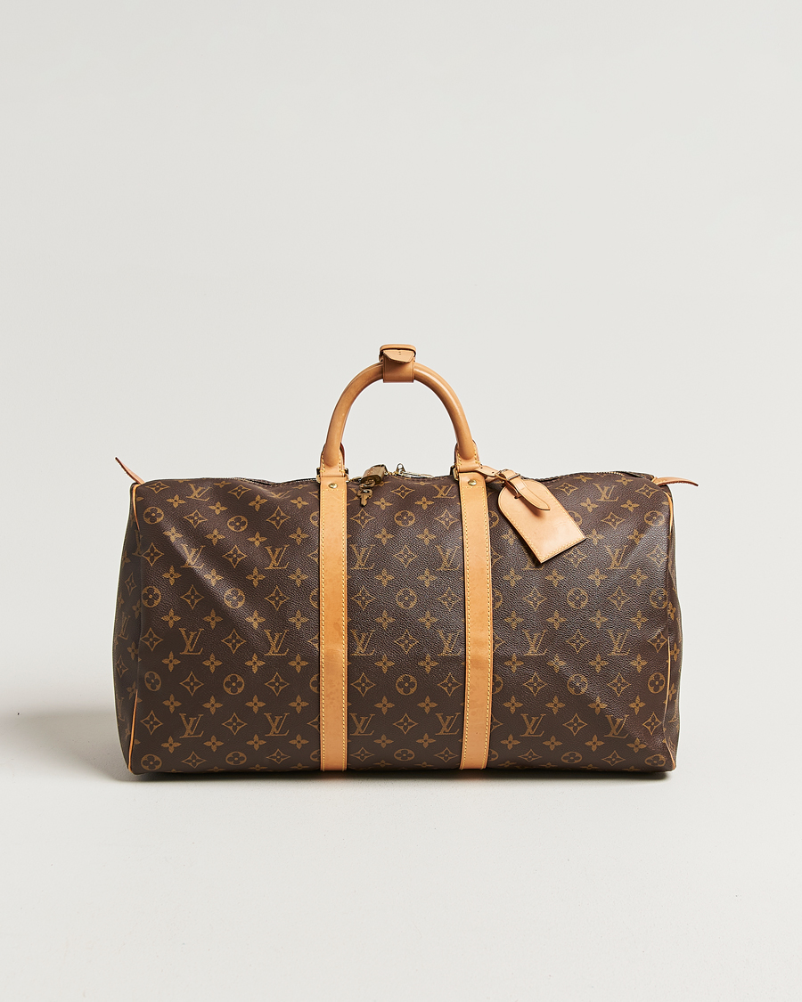 Hombres | Pre-Owned & Vintage Bags | Louis Vuitton Pre-Owned | Keepall 50 Monogram