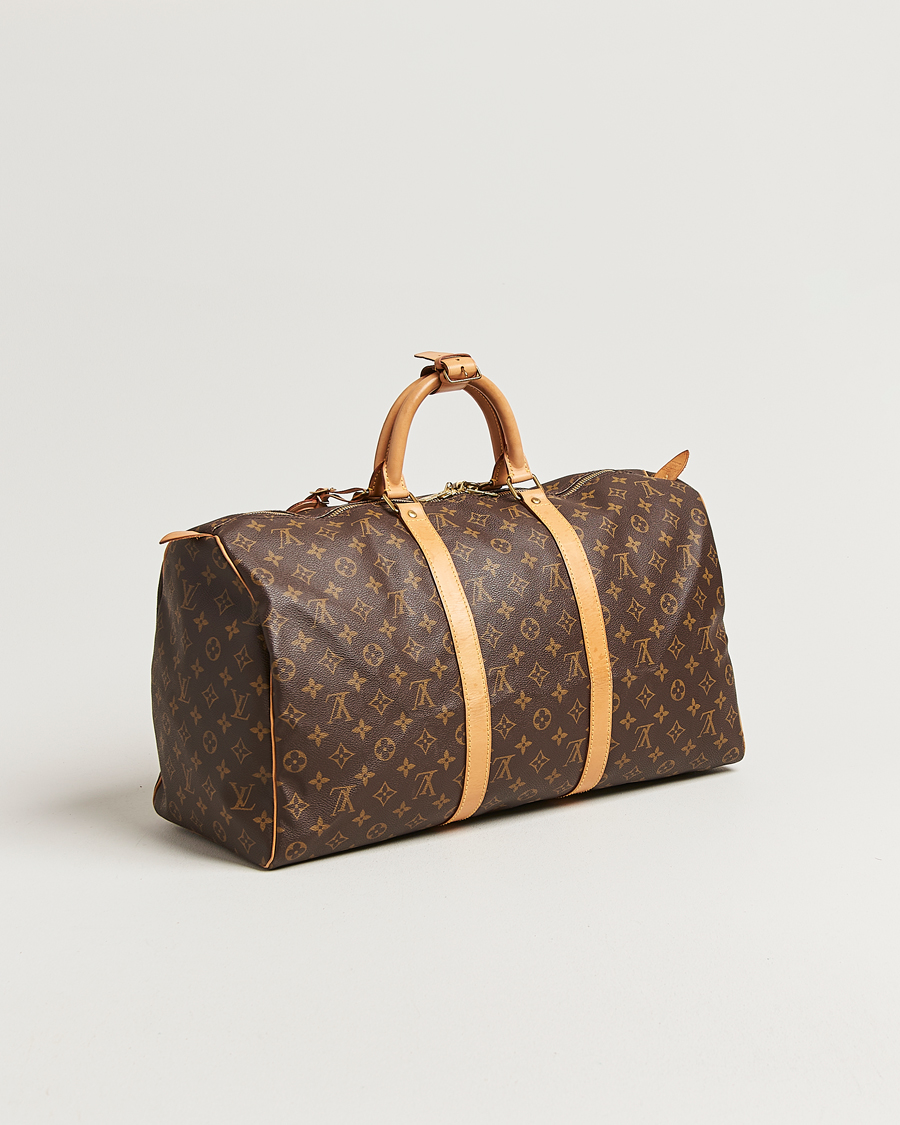 Hombres | Pre-Owned & Vintage Bags | Louis Vuitton Pre-Owned | Keepall 50 Monogram