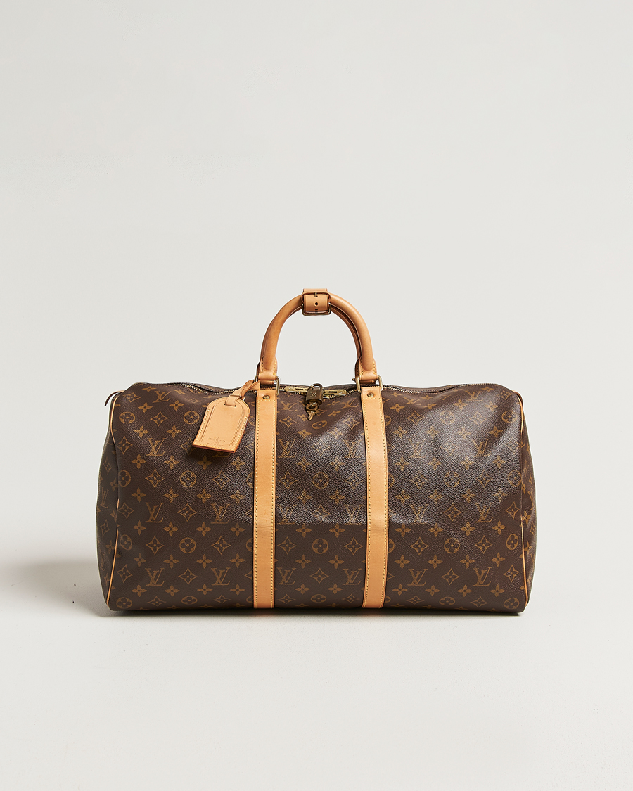 Hombres | Pre-Owned & Vintage Bags | Louis Vuitton Pre-Owned | Keepall 50 Monogram