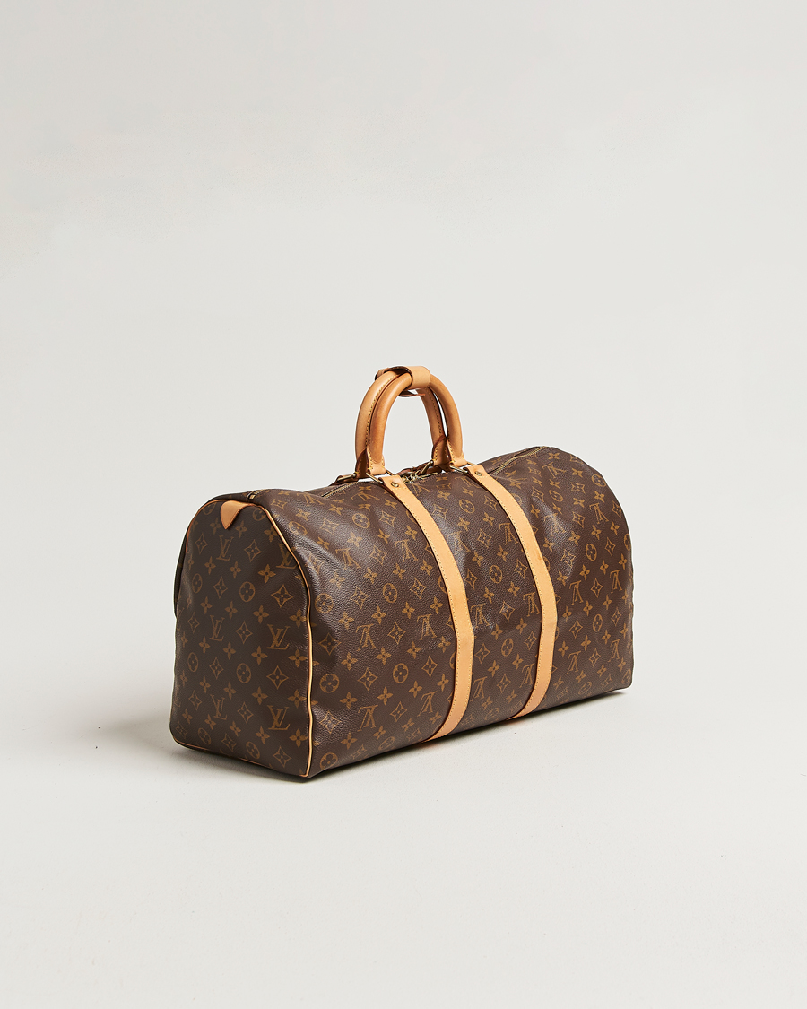 Hombres | Pre-Owned & Vintage Bags | Louis Vuitton Pre-Owned | Keepall 50 Monogram