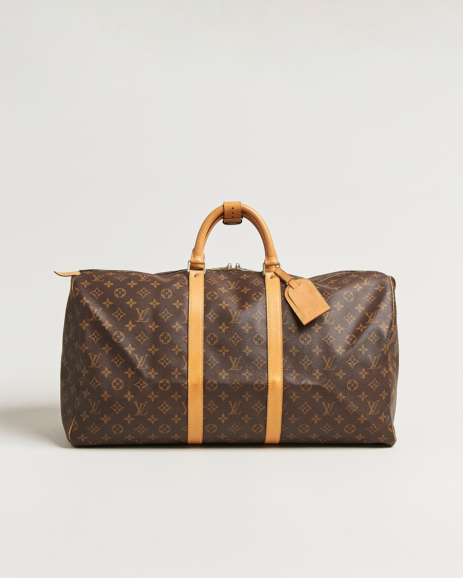 Hombres | Pre-Owned & Vintage Bags | Louis Vuitton Pre-Owned | Keepall 55 Monogram
