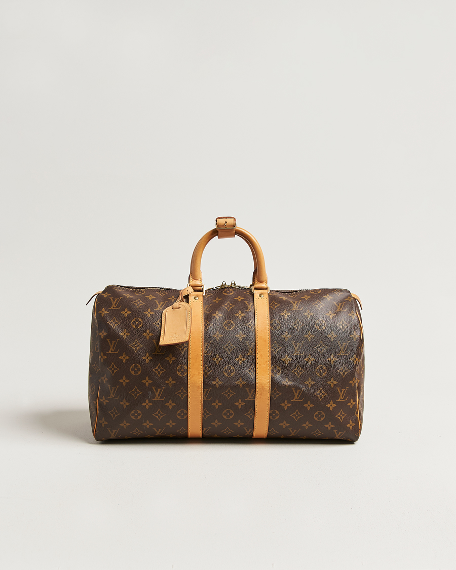 Hombres | Pre-Owned & Vintage Bags | Louis Vuitton Pre-Owned | Keepall 45 Monogram