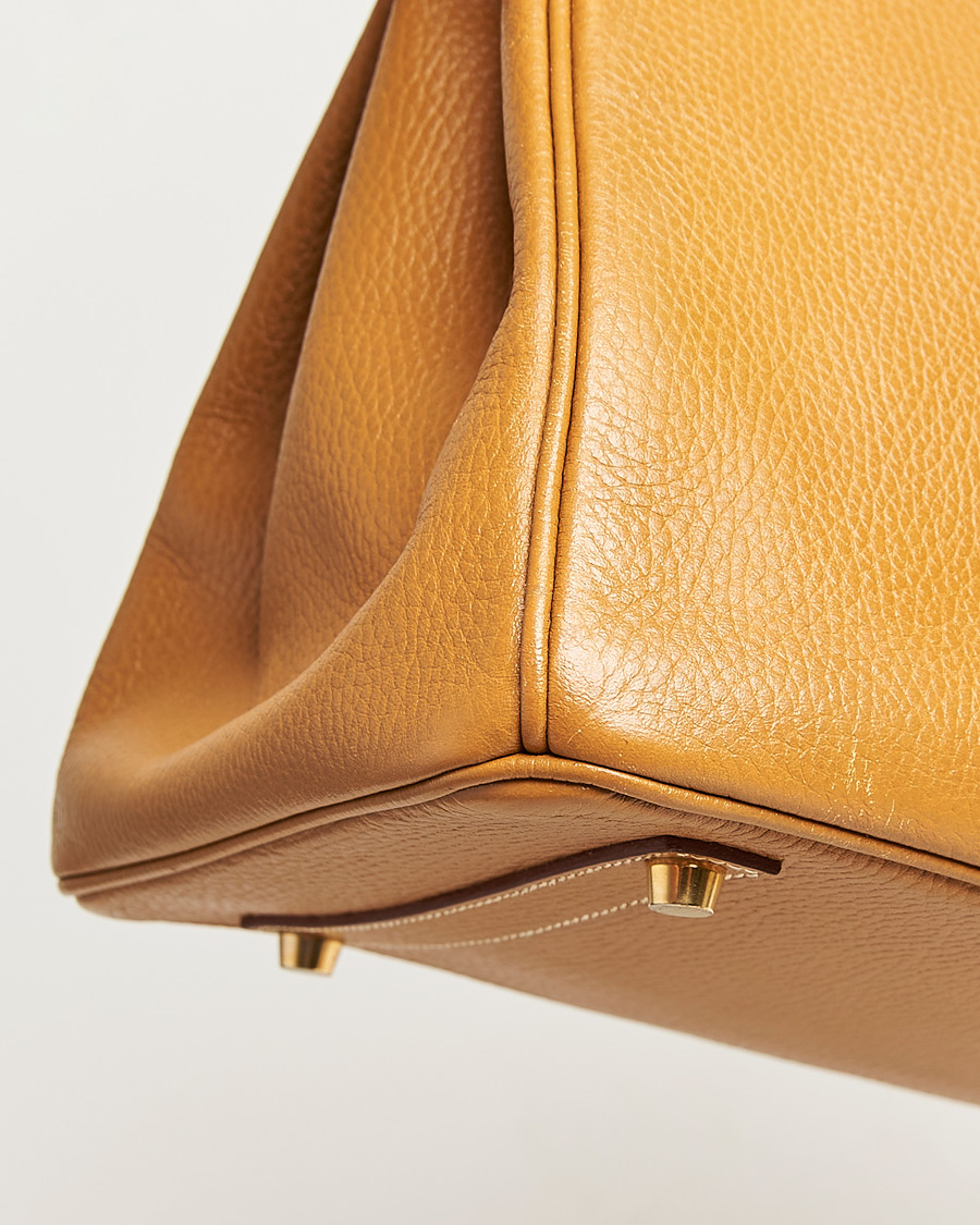 Hombres | Pre-Owned & Vintage Bags | Hermès Pre-Owned | Birkin 35 Ardennes Gold