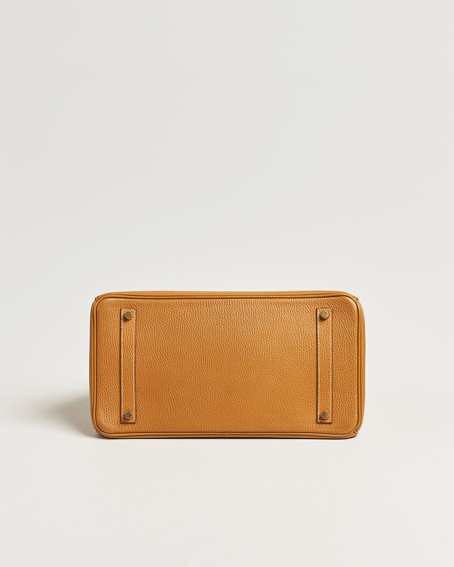 Hombres | Pre-Owned & Vintage Bags | Hermès Pre-Owned | Birkin 35 Ardennes Gold