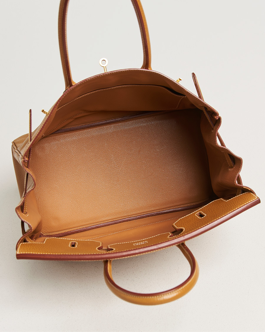 Hombres | Pre-Owned & Vintage Bags | Hermès Pre-Owned | Birkin 35 Ardennes Gold