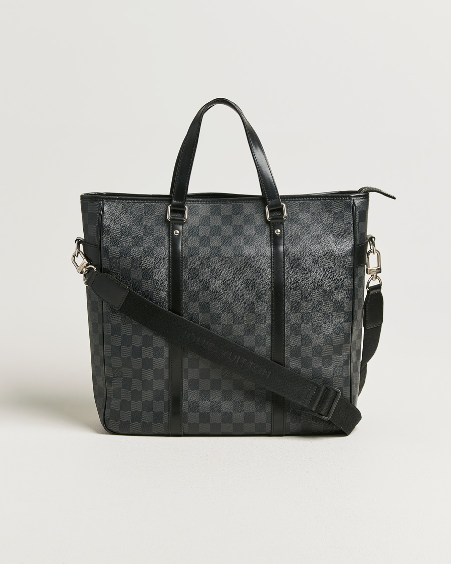 Hombres | Pre-Owned & Vintage Bags | Louis Vuitton Pre-Owned | Tadao Tote Bag Damier Graphite