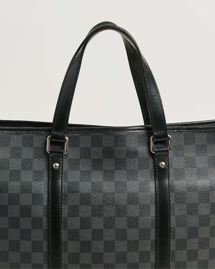 Hombres | Pre-Owned & Vintage Bags | Louis Vuitton Pre-Owned | Tadao Tote Bag Damier Graphite