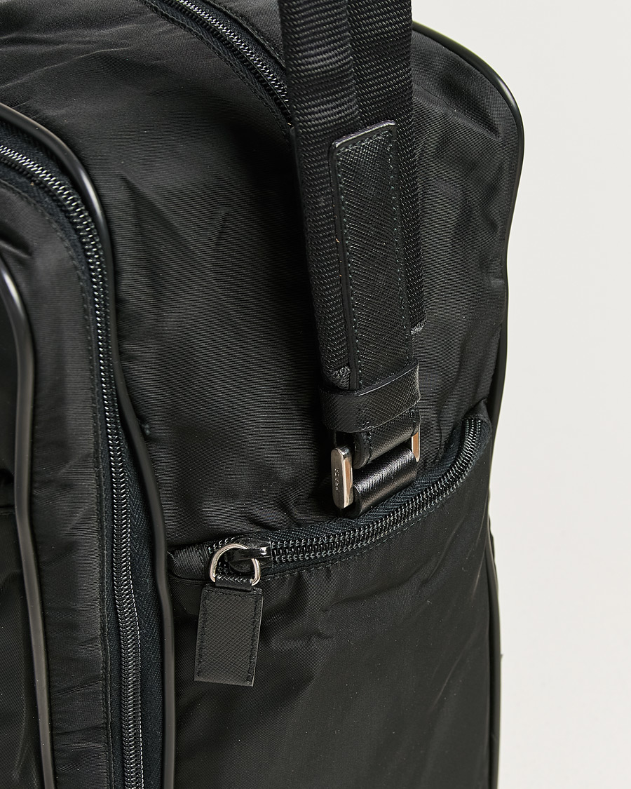 Hombres | Pre-Owned & Vintage Bags | Prada Pre-Owned | Tessuto Nylon Document Bag Black