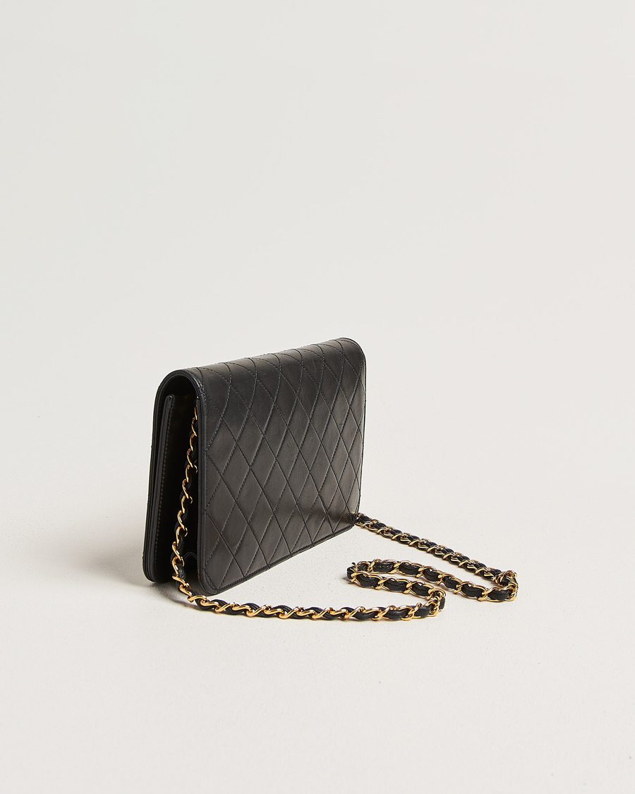 Hombres | Pre-Owned & Vintage Bags | Chanel Pre-Owned | Classic Single Flap Bag Lambskin Small Black